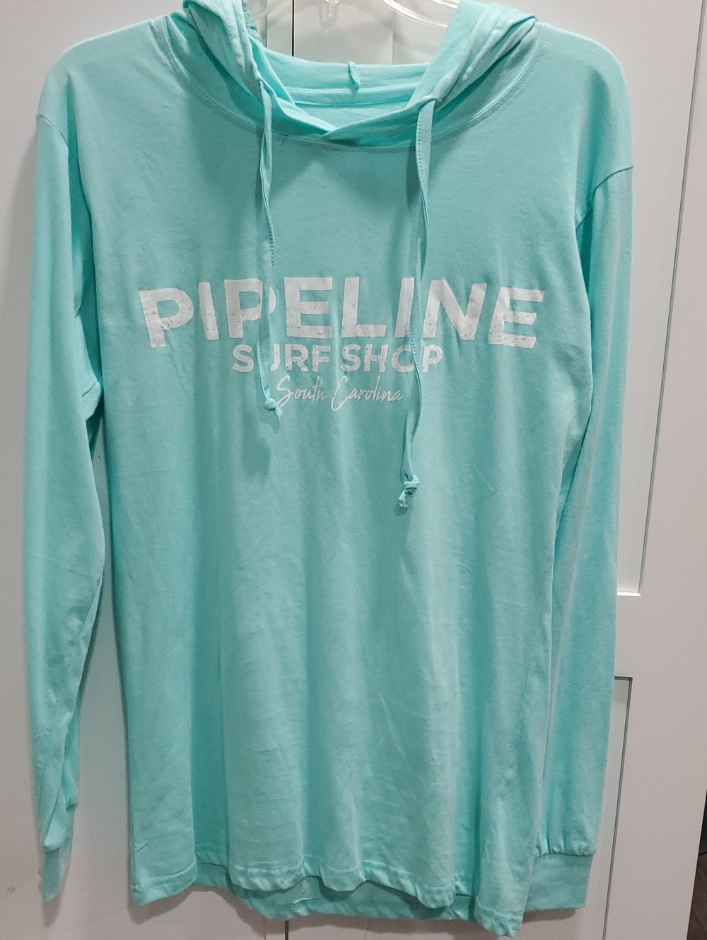 Mint Green Pullover Hoodie